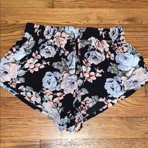 Floral Soft Shorts